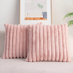 Ultra Soft Decorative Cushion Cover – Plush Throw Pillow for Couch and Bedroom, 45x45 cm 0