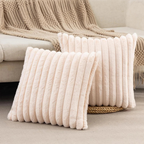 Ultra Soft Decorative Cushion Cover – Plush Throw Pillow for Couch and Bedroom, 45x45 cm 3