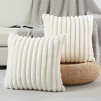 Ultra Soft Decorative Cushion Cover – Plush Throw Pillow for Couch and Bedroom, 45x45 cm 4