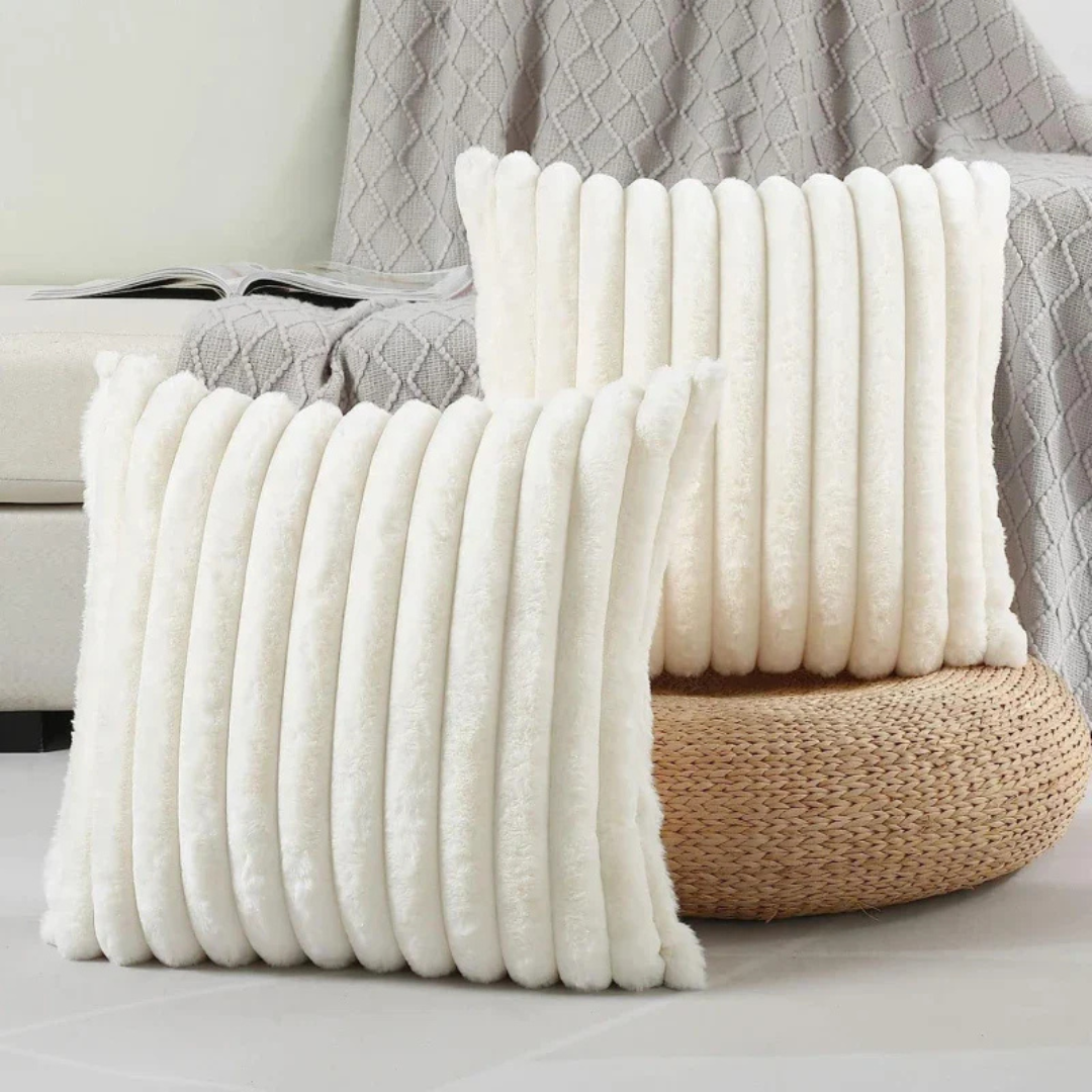 Ultra Soft Decorative Cushion Cover – Plush Throw Pillow for Couch and Bedroom, 45x45 cm 4