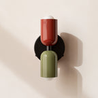 Vintage Adjustable Dual Head Wall Sconce Metal Finish 5