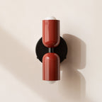 Vintage Adjustable Dual Head Wall Sconce Metal Finish 8