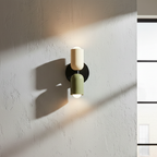 Vintage Adjustable Dual Head Wall Sconce Metal Finish 81