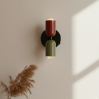 Vintage Adjustable Dual Head Wall Sconce Metal Finish 85