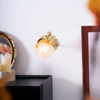 Vintage Baroque Cherub Wall Light Copper Finish Design 4