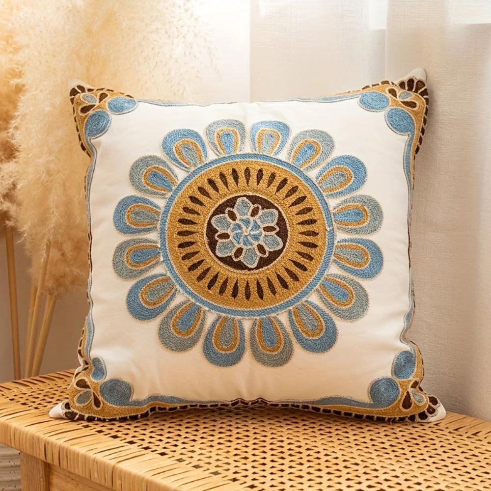 Vintage Cushion Cover Microfibre Blend Soft Fabric 45x45cm 0