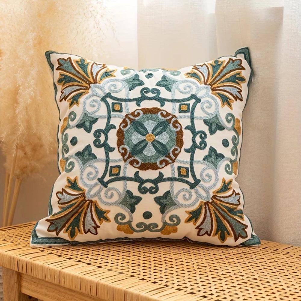 Vintage Cushion Cover Microfibre Blend Soft Fabric 45x45cm 2