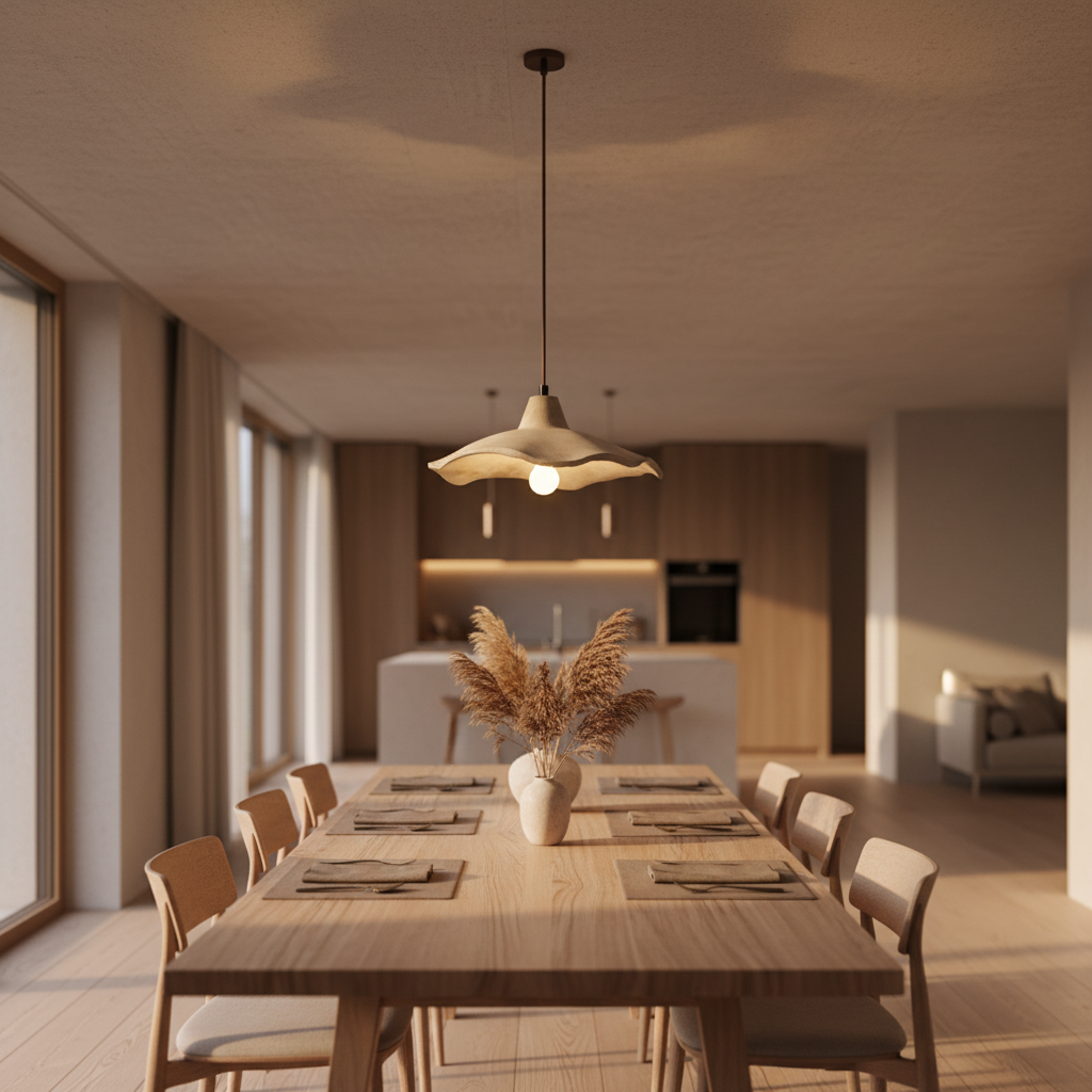 Vintage Flower Shape Cement Chandelier – 1/2/3-Light Industrial Ceiling Fixture 12