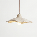 Vintage Flower Shape Cement Chandelier – 1/2/3-Light Industrial Ceiling Fixture 15
