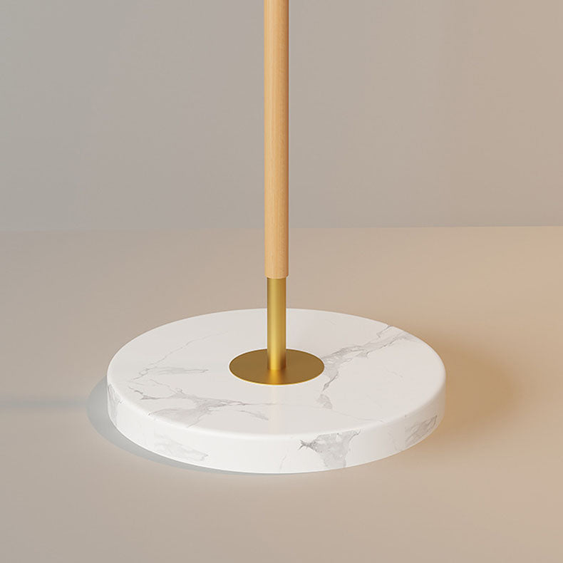 Vintage Iron and Glass Floor Lamp for Living Room – 66-Inch Standing Lamp 7