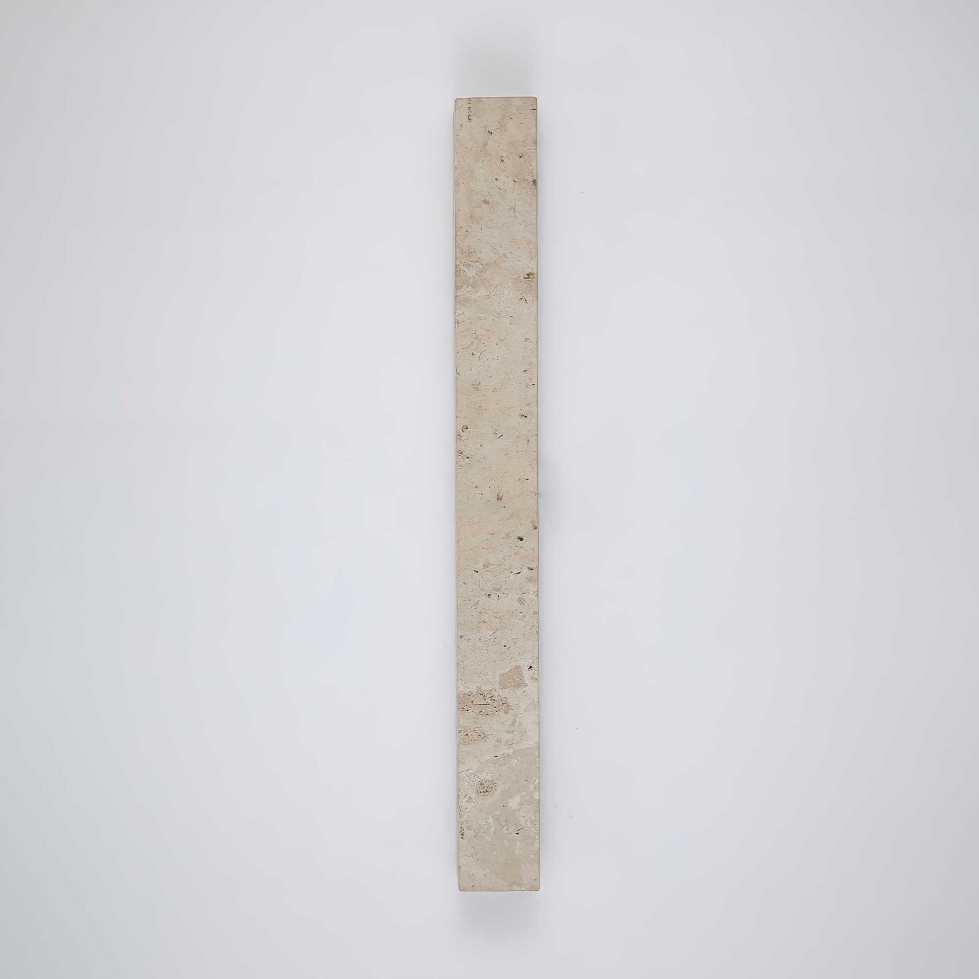 Wall Light with Yellow Travertine Finish and Integrated LED – Modern Sconce for Bathrooms 6