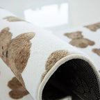 Washable Area Rug, Soft Plaid Polyester Design for Living Room and Bedroom, Machine-Woven, Easy Care 4