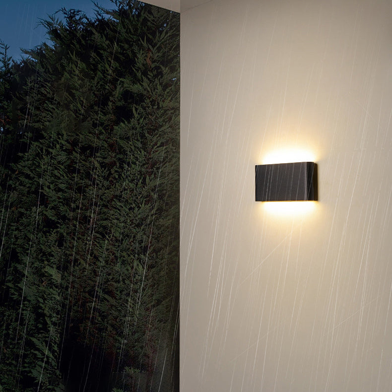 Waterproof Aluminum LED Outdoor Wall Light – Modern Minimalist Design, 1200 Lumens 1