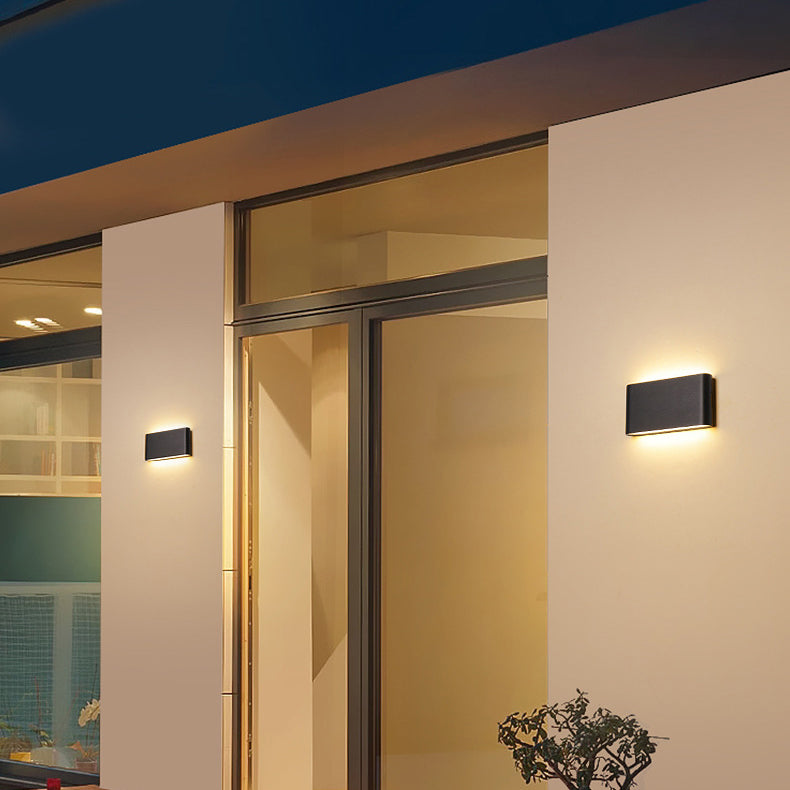 Waterproof Aluminum LED Outdoor Wall Light – Modern Minimalist Design, 1200 Lumens 3
