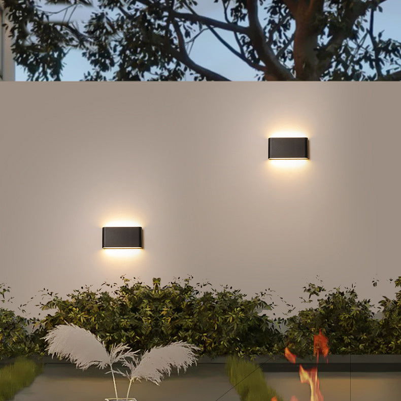 Waterproof Aluminum LED Outdoor Wall Light – Modern Minimalist Design, 1200 Lumens 8