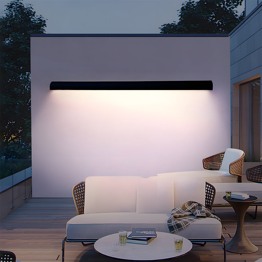 Waterproof LED Outdoor Wall Light – Modern Strip Design for Exterior Walls 3