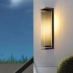 Waterproof Stainless Steel LED Outdoor Wall Lantern - Modern Exterior Wall Light for Garden 9