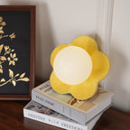 Whimsical Floral LED Wall Light Resin Glass Fixture 7