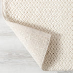 Wool and Cotton Blend Shiloh Rug – Thick, Soft Carpet with Anti-Slip Backing for Enhanced Comfort and Style 6