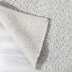 Wool and Cotton Blend Shiloh Rug – Thick, Soft Carpet with Anti-Slip Backing for Enhanced Comfort and Style 7