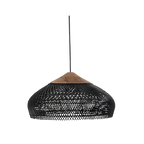 Woven Rattan Pendant Light - Adjustable Eco-Friendly Kitchen Hanging Light 0