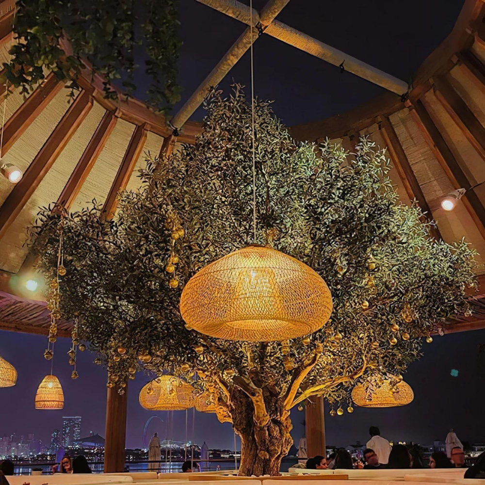 Woven Rattan Pendant Light Fixture – Bohemian Kitchen Hanging Lights 6