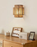 Woven Rope Wall Lamp – Natural Beige Sconce for Cozy Home Decor and Modern Style 1
