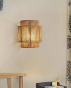 Woven Rope Wall Lamp – Natural Beige Sconce for Cozy Home Decor and Modern Style 4